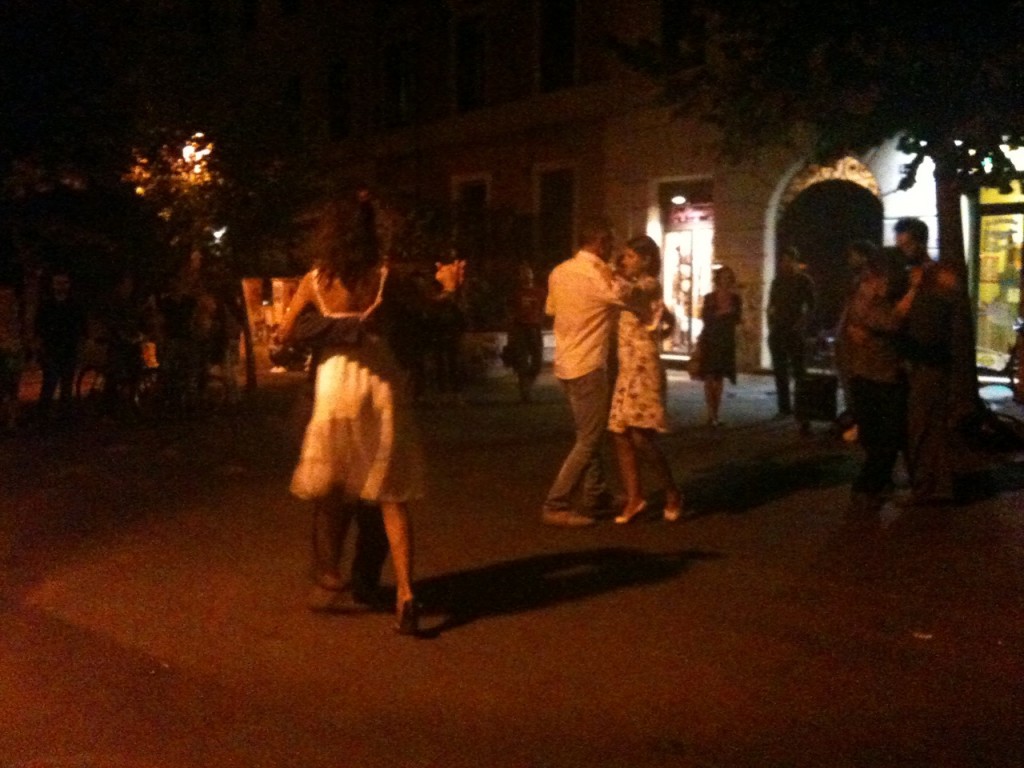 Tango al Pigneto, 31 agosto 2010