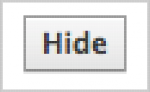 hide