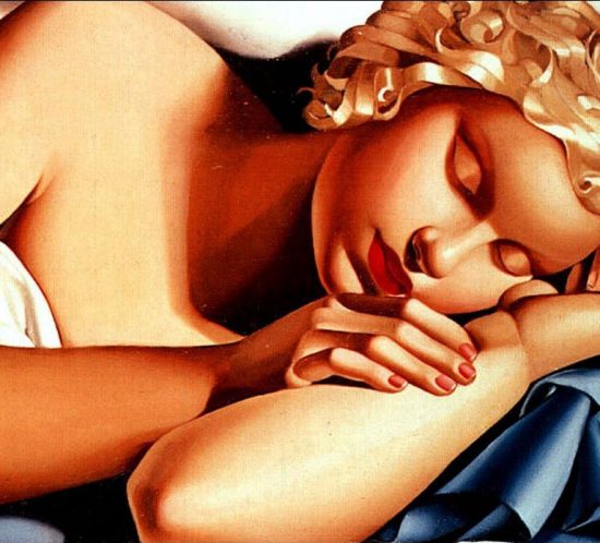 Tamara De Lempicka, Donna che dorme (1935)