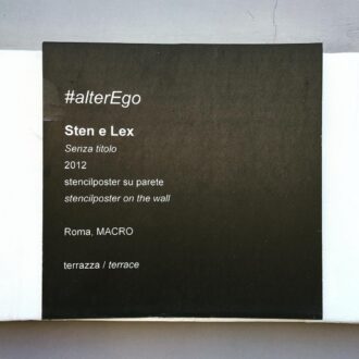#alterEgo di Sten e Lex, 2019